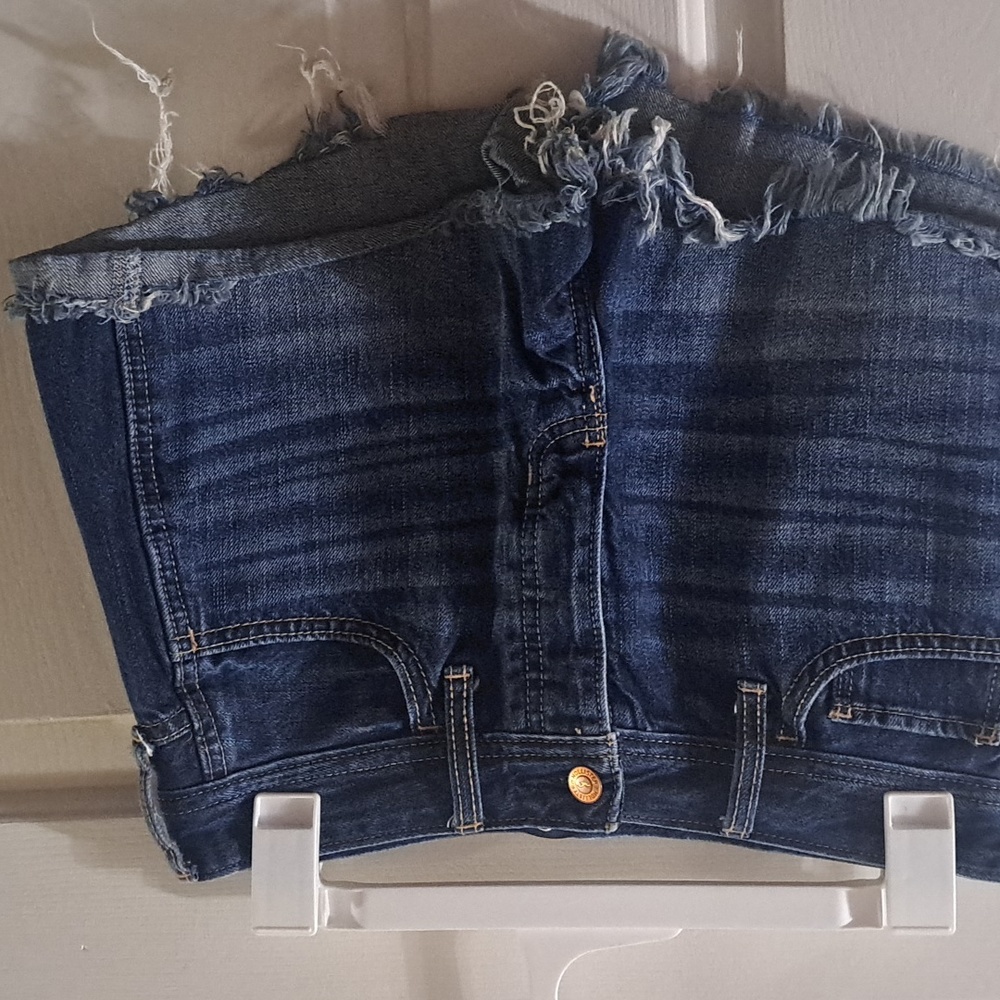 Hollister size 5 jean shorts